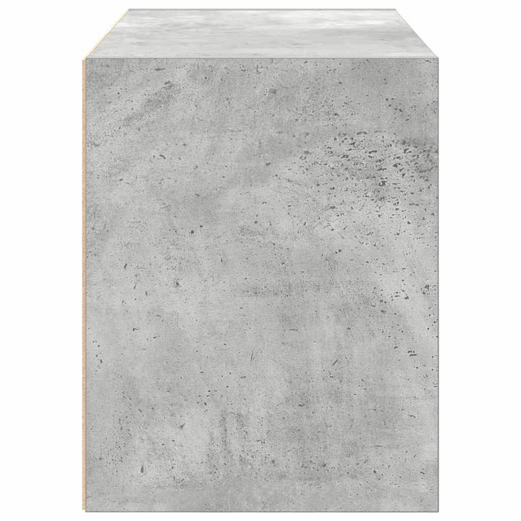 vidaXL Szafka z 2 szufladami, szarość betonu, 60x31x40 cm