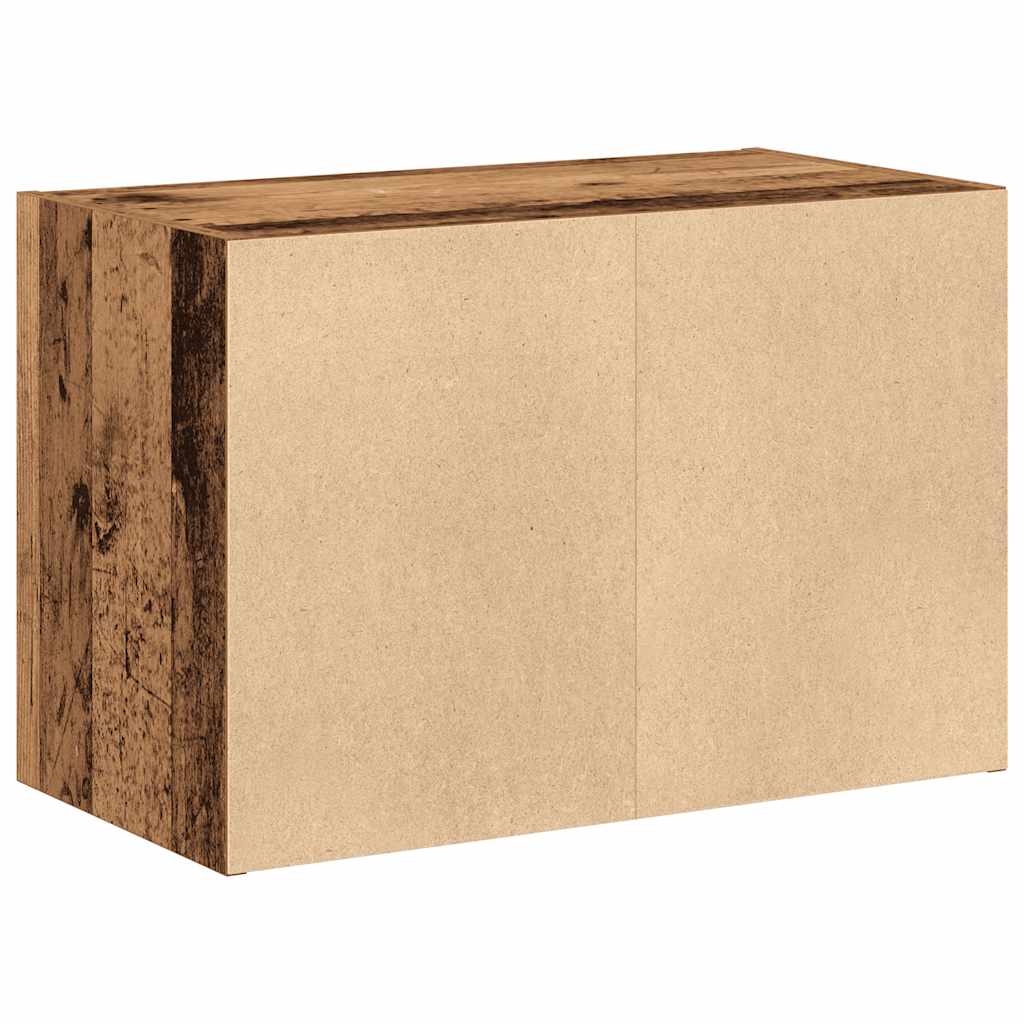 vidaXL Szafka z 2 szufladami, stare drewno, 60x31x40 cm