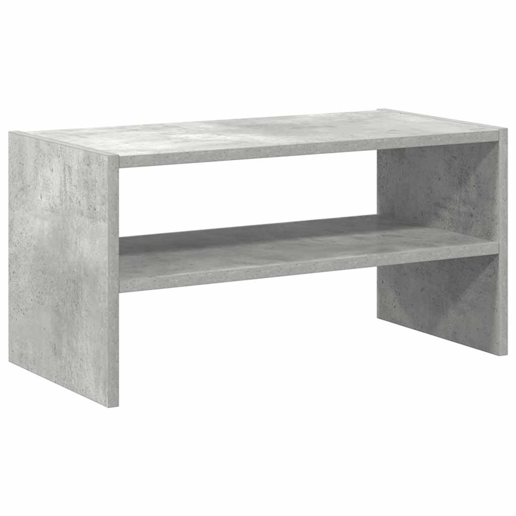vidaXL Stojak na buty, sztaplowany, szarość betonu, 60x30x30,5 cm