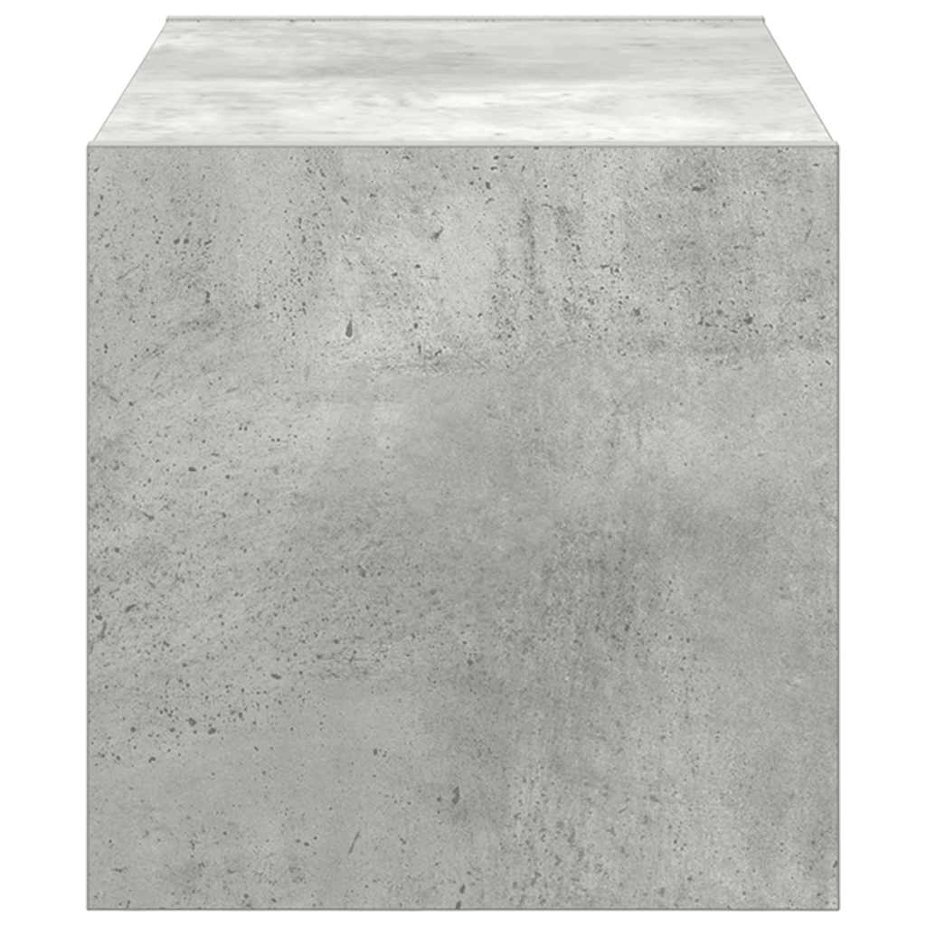 vidaXL Stojak na buty, sztaplowany, szarość betonu, 60x30x30,5 cm