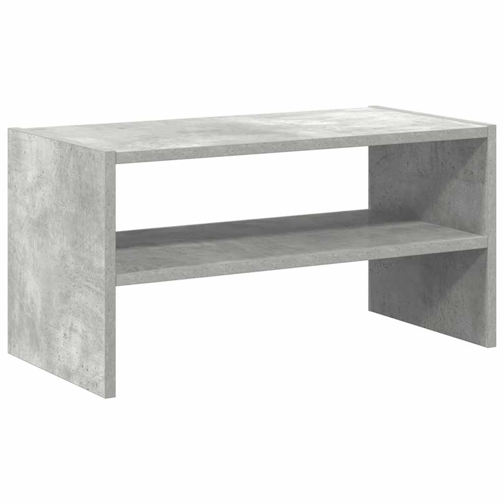 vidaXL Stojak na buty, sztaplowany, szarość betonu, 60x30x30,5 cm