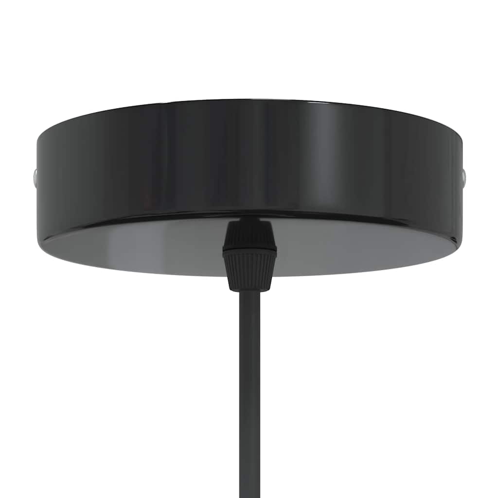 vidaXL Lampa wisząca z regulacją wysokości E27 połysk żółty metal