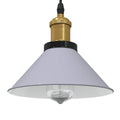 vidaXL Lampa wisząca z regulacją wysokości E27 połysk szary