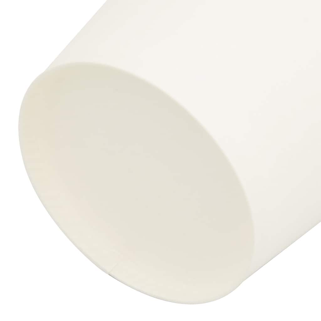 vidaXL Papierowe kubki, 1000 szt., 4oz, 100ml, biały