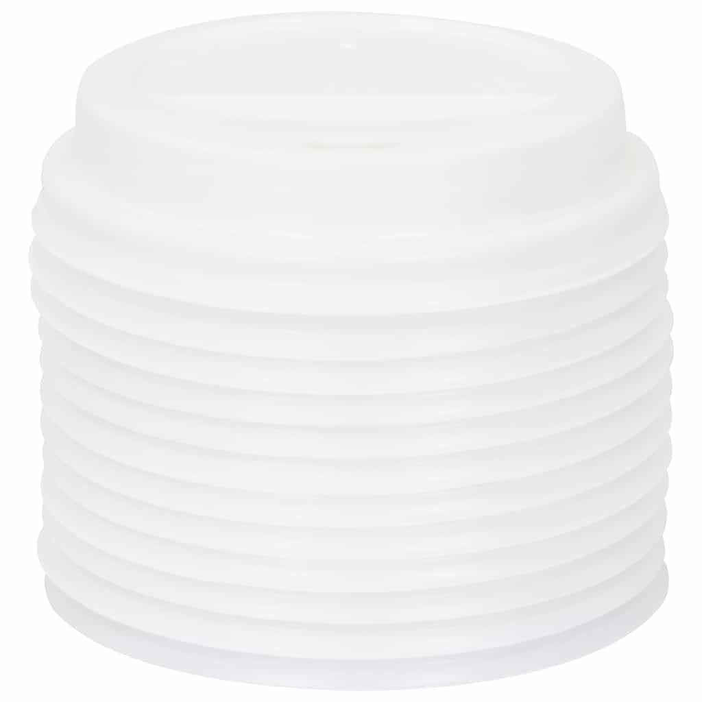 vidaXL Pokrywki do kubków papierowych do kawy, Ø80 mm, 8oz, 1000 szt.