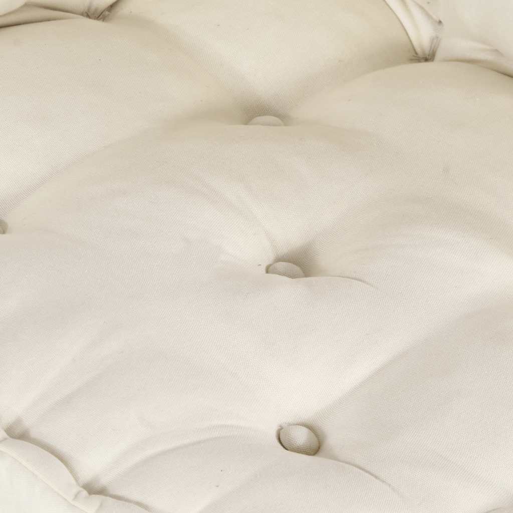 vidaXL Modułowa sofa w kolorze kremowym, 70x70x54, tkanina