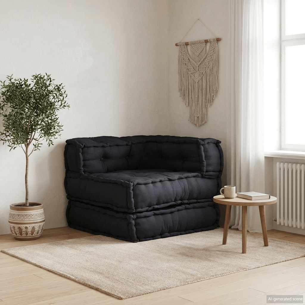 vidaXL Modułowa sofa, antracytowa, 70x70x54, tkanina