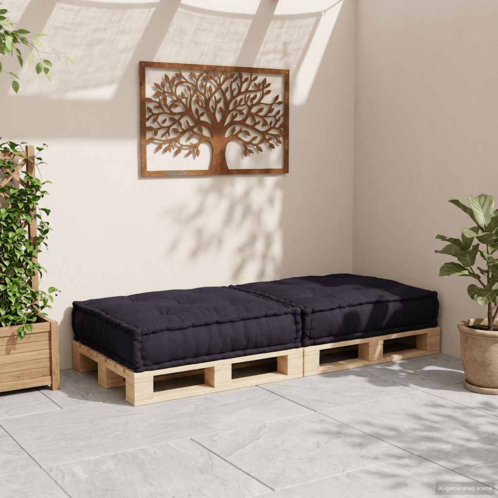 vidaXL Modułowa sofa, antracytowa, 70x70x36, tkanina