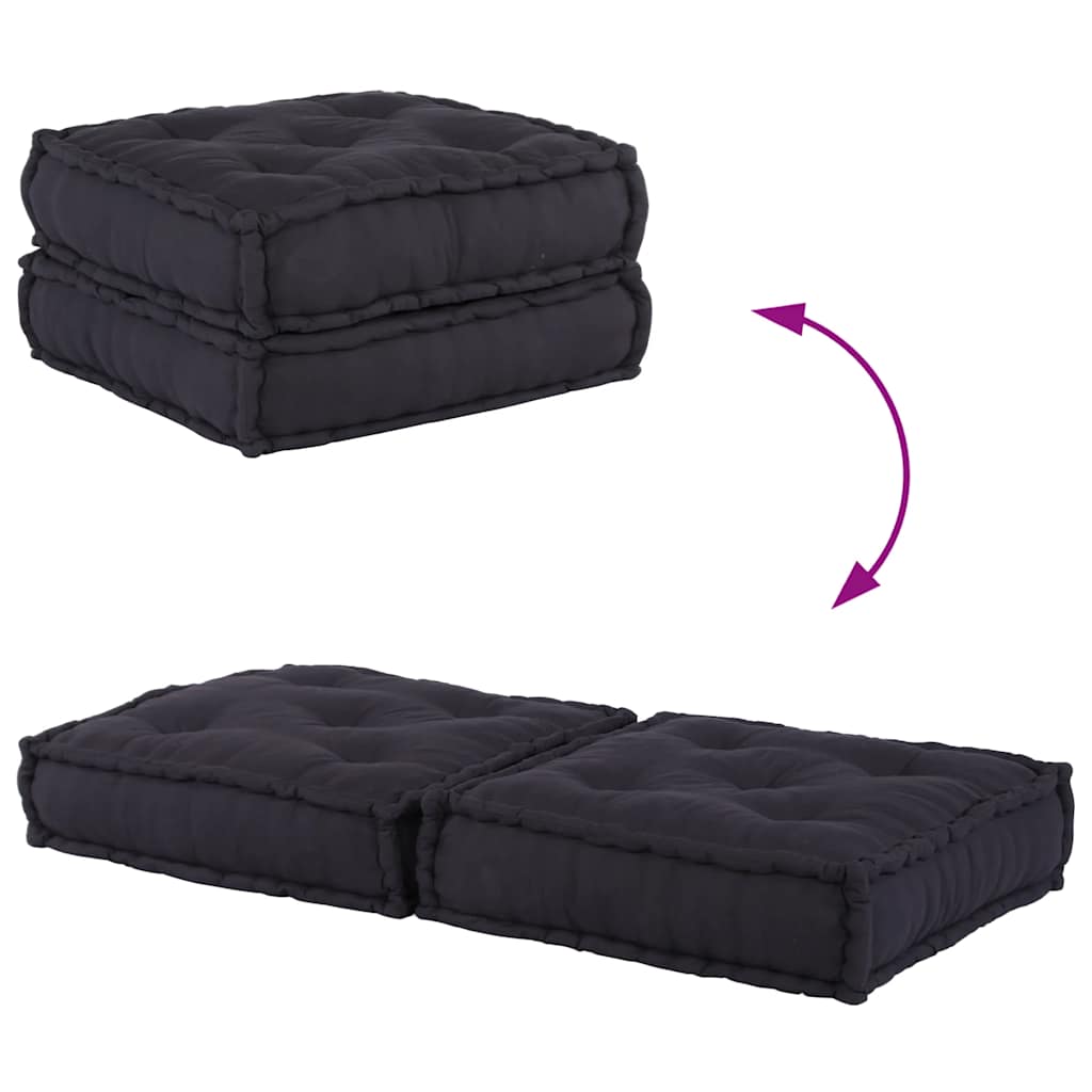 vidaXL Modułowa sofa, antracytowa, 70x70x36, tkanina