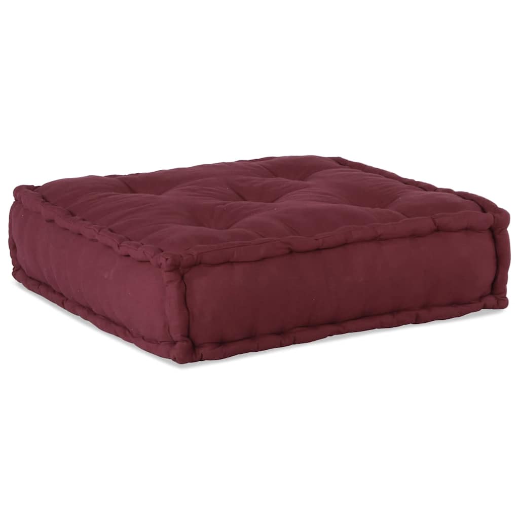 vidaXL Modułowa sofa, bordowy, 70x70x54, materiał