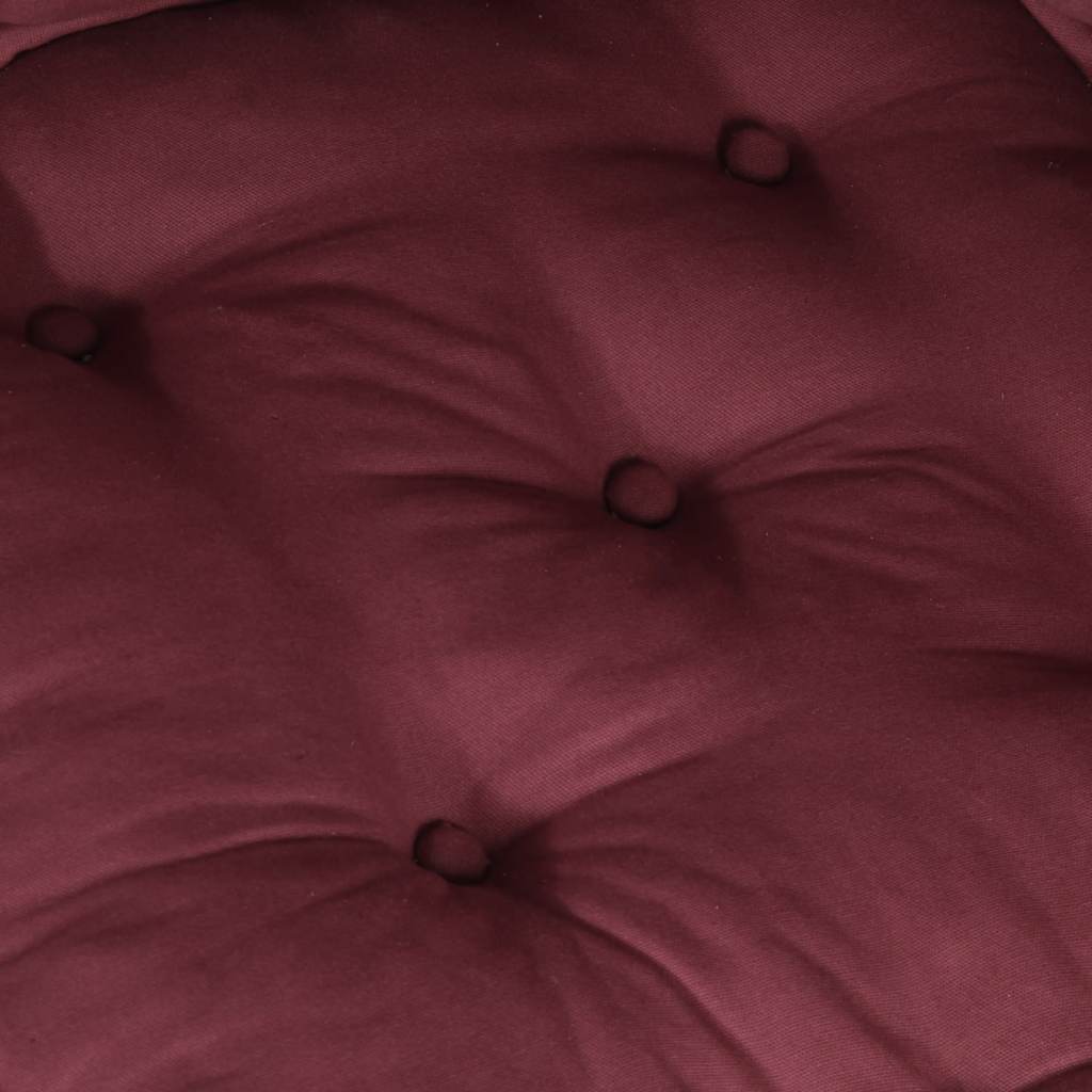 vidaXL Modułowa sofa, bordowy, 70x70x54, materiał
