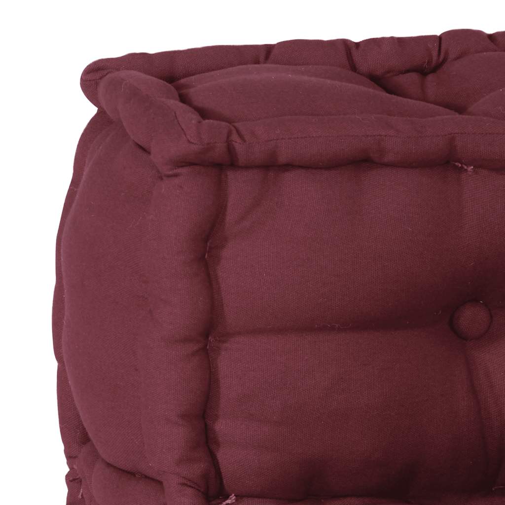 vidaXL 2-osobowa sofa modułowa Bordowy 140x70x36 Tkanina