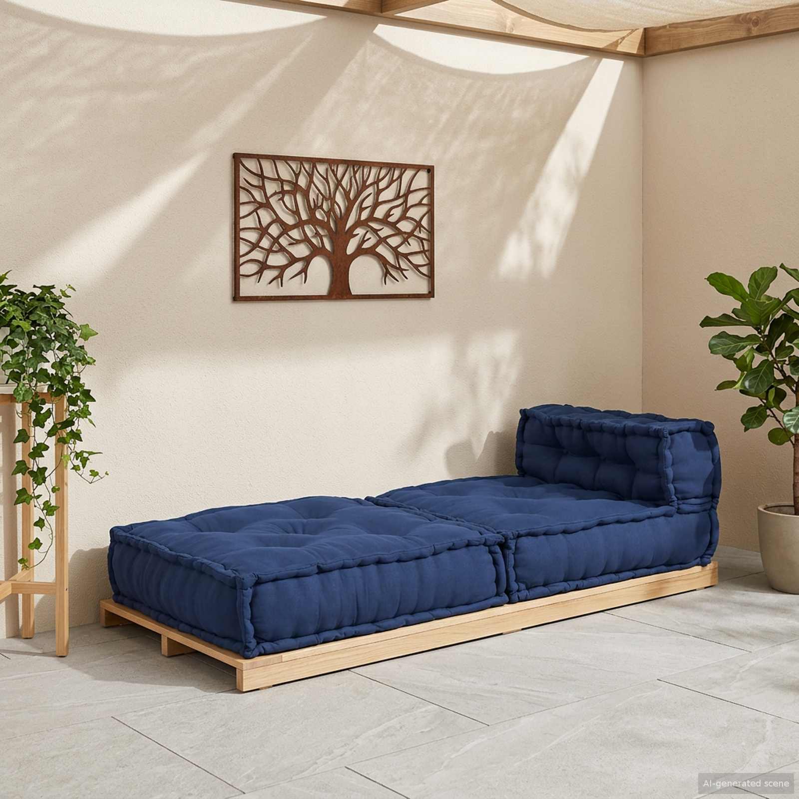 vidaXL Modularna jednostka sofy Indygo 70 x 70 x 56 cm tkanina