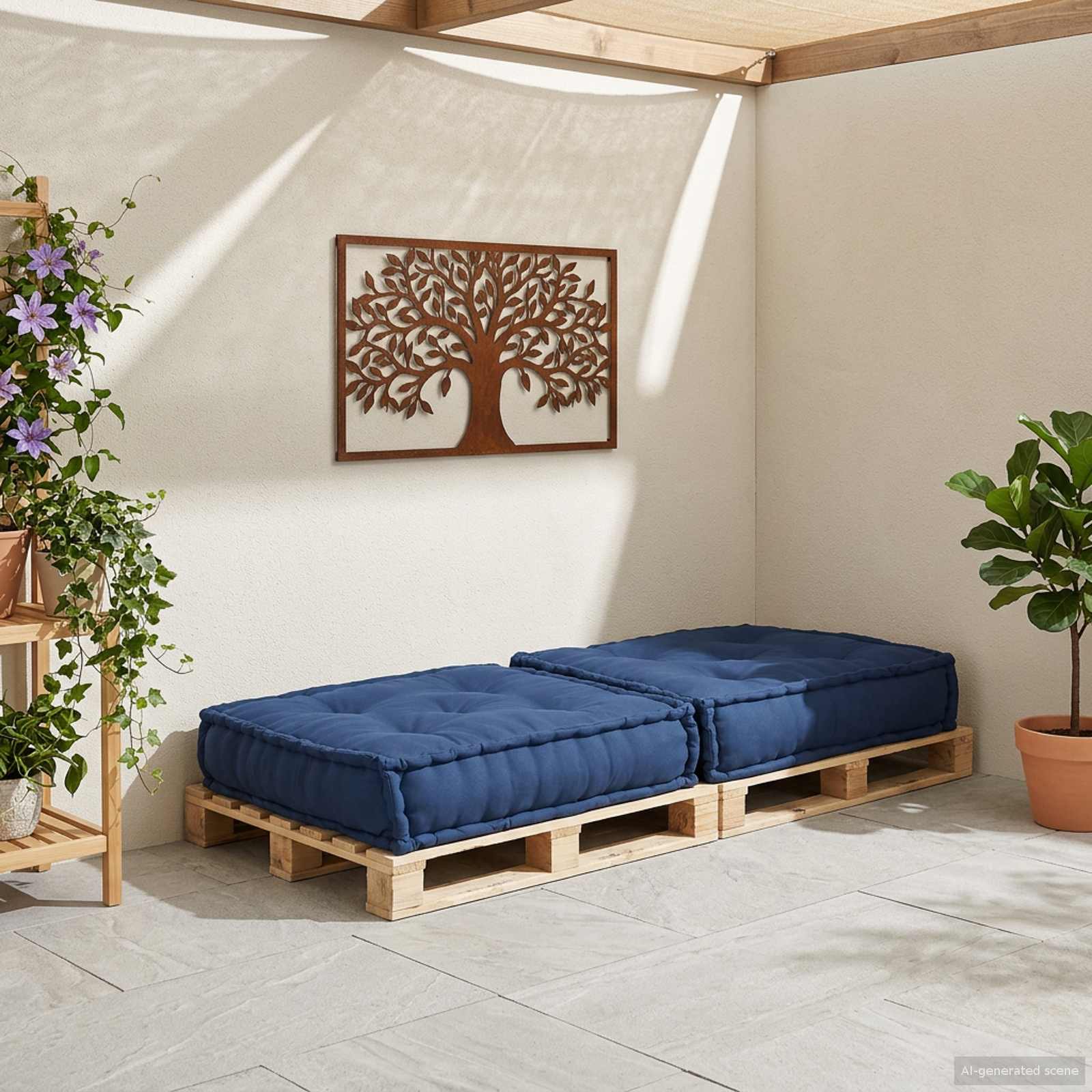 vidaXL Modularna jednostka sofy Indygo 70 x 70 x 36 cm tkanina