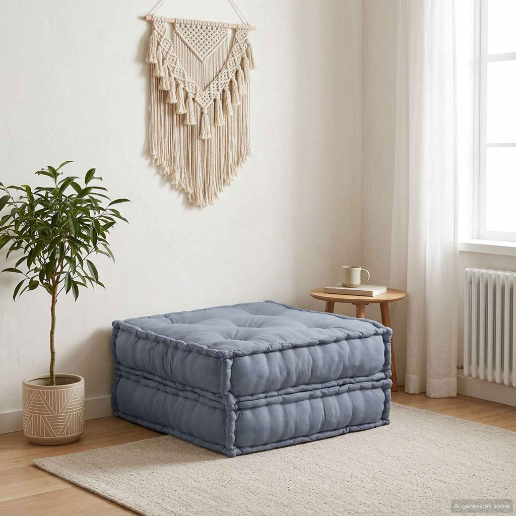 vidaXL Modularna jednostka sofy Szary 70 x 70 x 36 cm tkanina