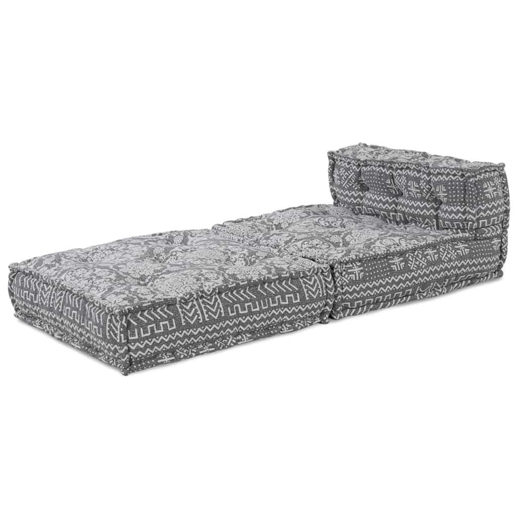 vidaXL Modularna jednostka sofy jasnoszary 70 x 70 x 56 cm tkanina