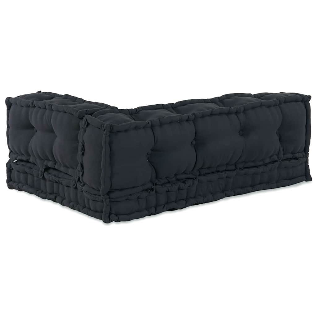 vidaXL Poduszka do sofy paletowej 3 pcs antracytowy 120 x 80 x 38 cm
