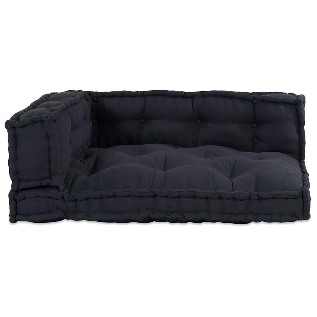 vidaXL Poduszka do sofy paletowej 3 pcs antracytowy 120 x 80 x 38 cm