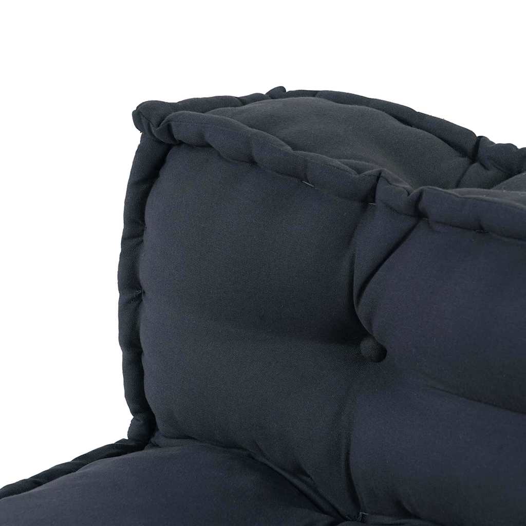 vidaXL Poduszka do sofy paletowej 2 pcs antracytowy 120 x 80 x 38 cm