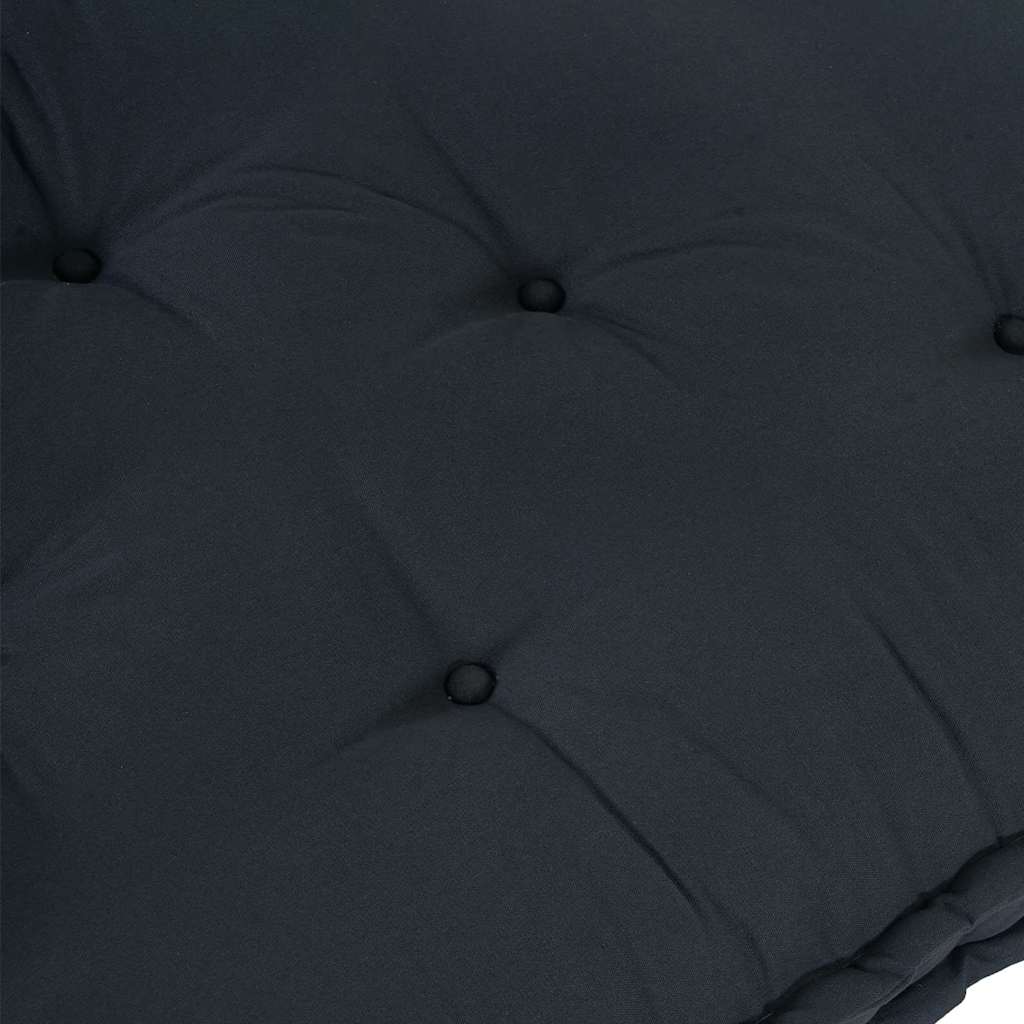 vidaXL Poduszka do sofy paletowej antracytowy 120 x 80 x 12 cm tkanina