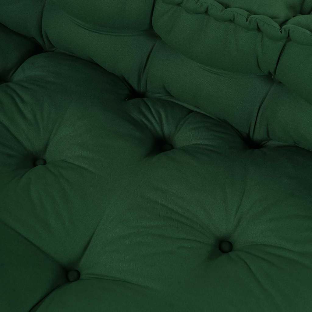 vidaXL Poduszka do sofy paletowej 2 pcs zielony 120 x 80 x 38 cm