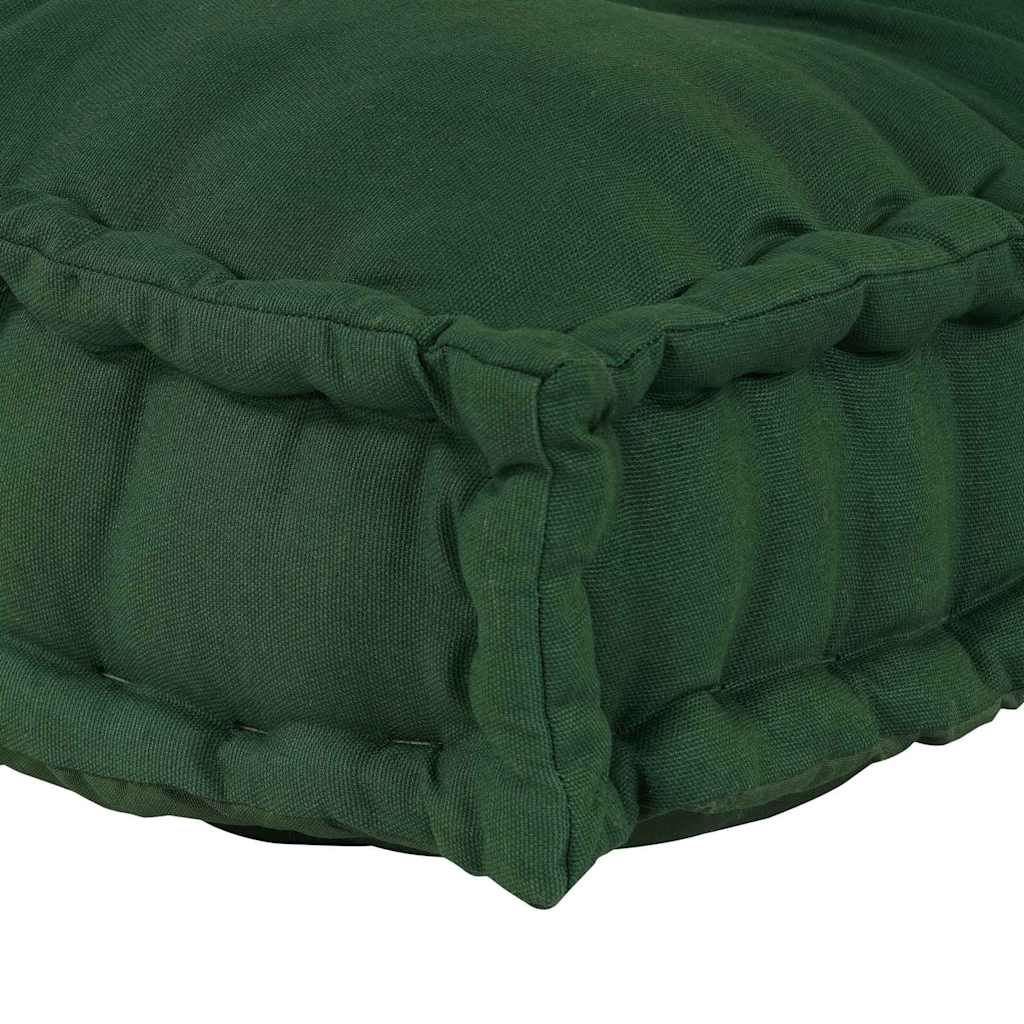 vidaXL Poduszka do sofy paletowej zielony 120 x 80 x 12 cm tkanina