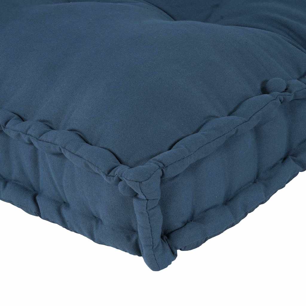 vidaXL Poduszka do sofy paletowej 3 pcs Indygo 120 x 80 x 38 cm