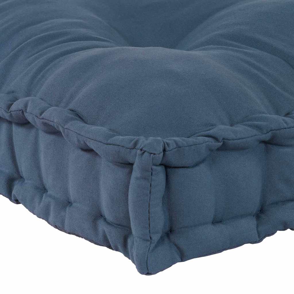 vidaXL Poduszka do sofy paletowej Indygo 120 x 80 x 12 cm tkanina