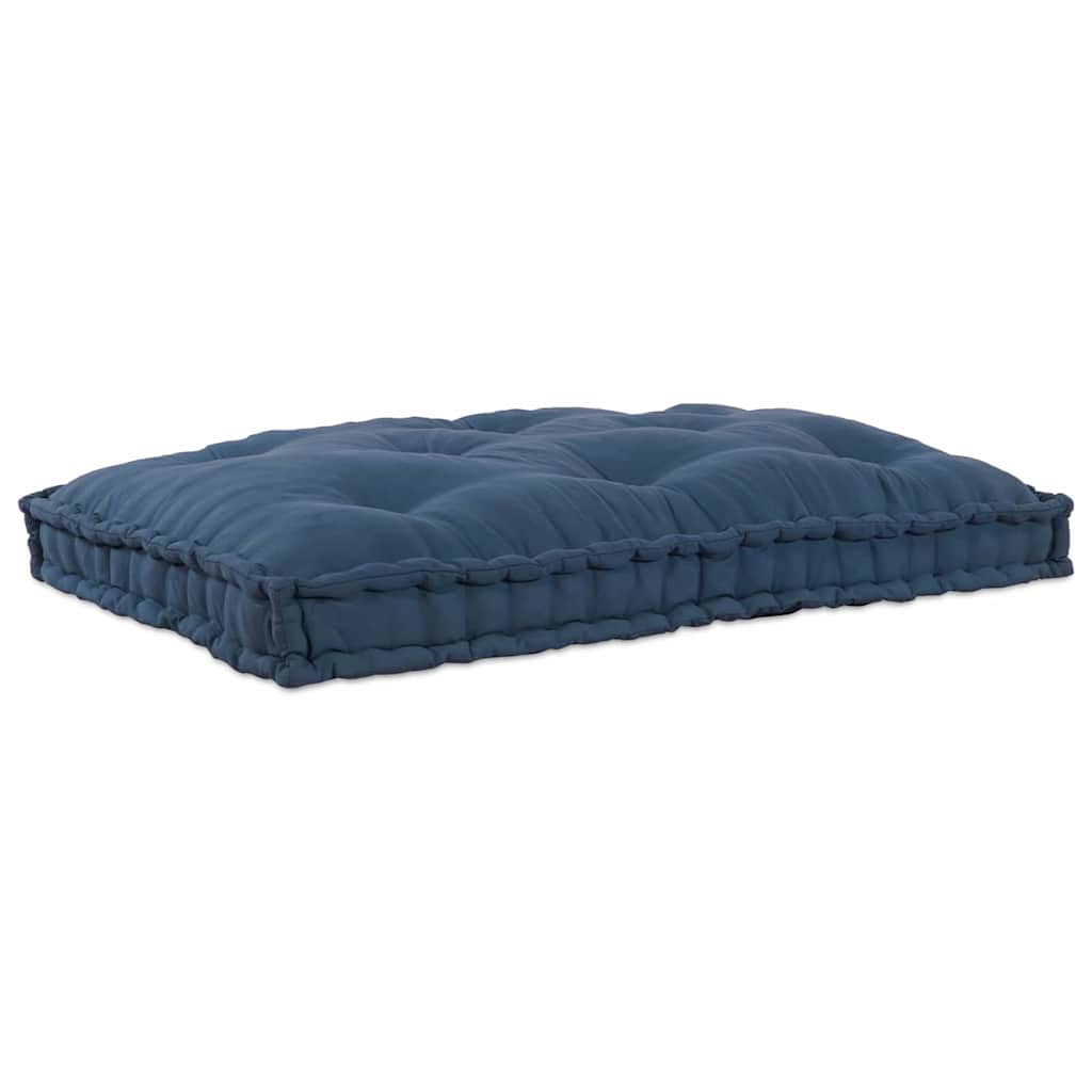 vidaXL Poduszka do sofy paletowej Indygo 120 x 80 x 12 cm tkanina