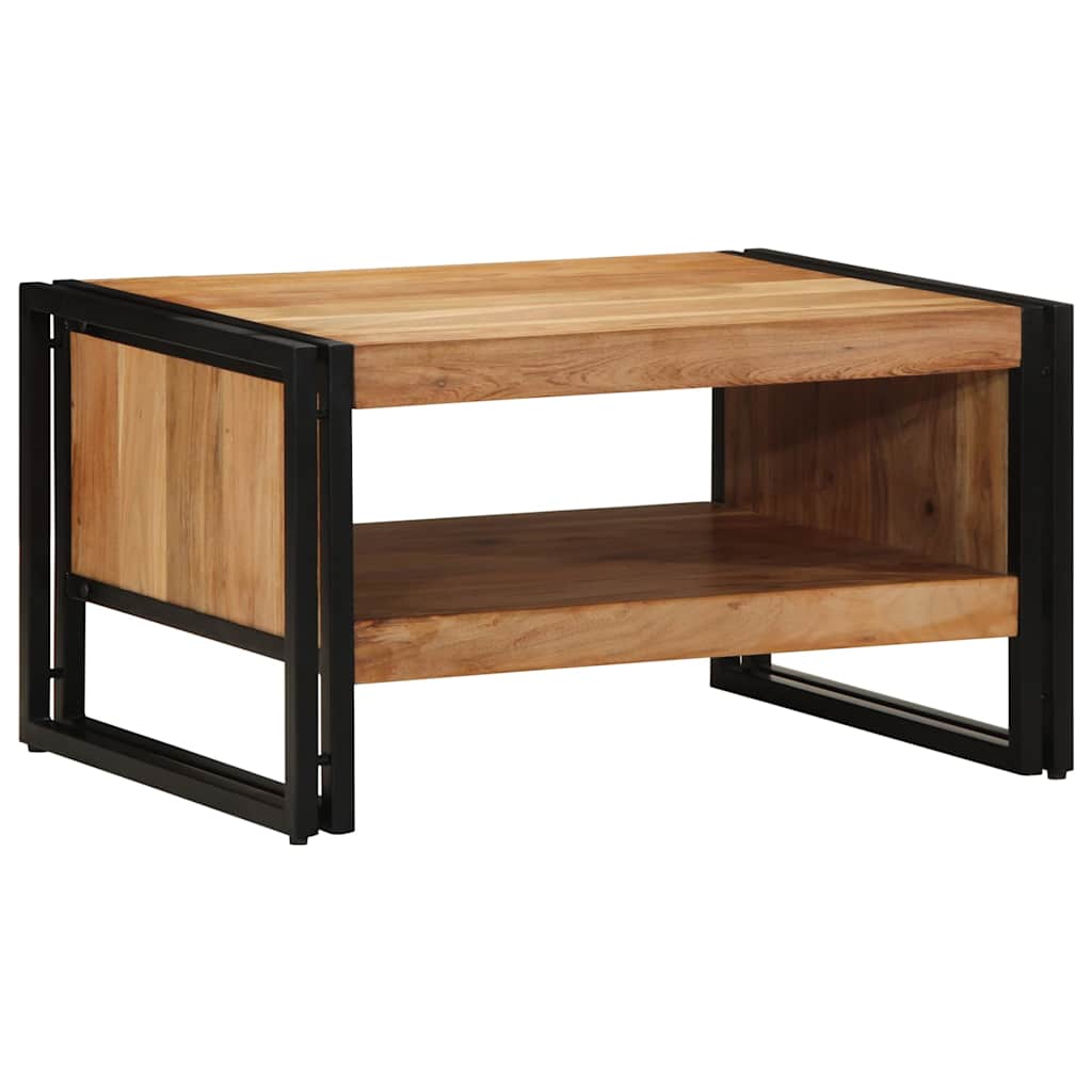 vidaXL Stolik kawowy 70x50x38 cm Drewno lite Akacja