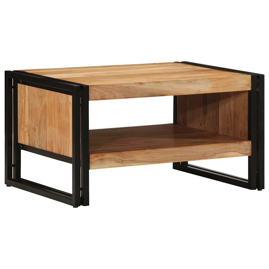 vidaXL Stolik kawowy 70x50x38 cm Drewno lite Akacja