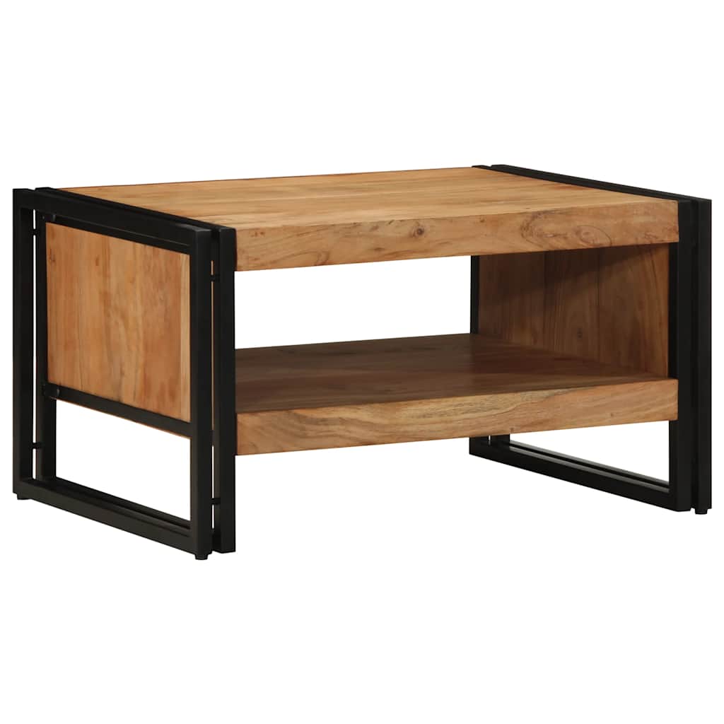 vidaXL Stolik kawowy 70x50x38 cm Drewno lite Akacja