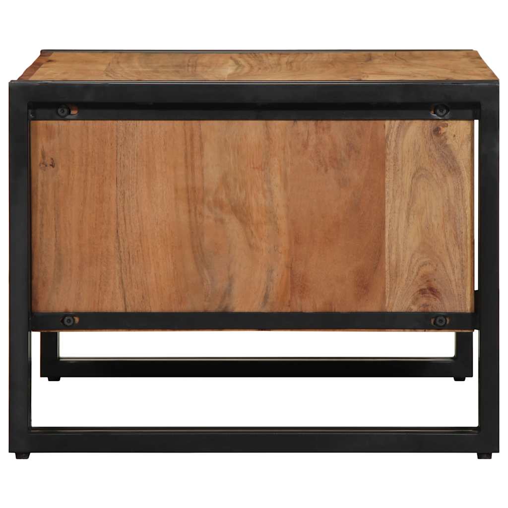 vidaXL Stolik kawowy 70x50x38 cm Drewno lite Akacja