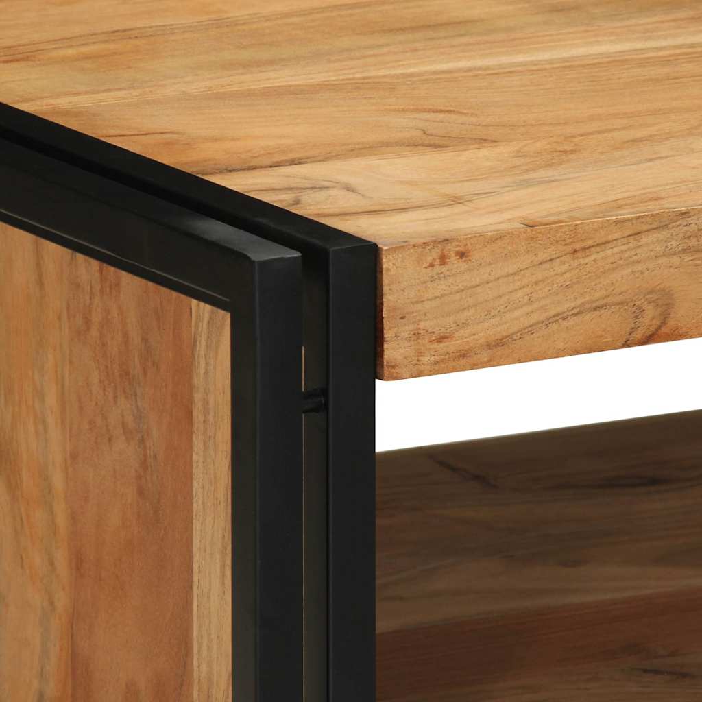 vidaXL Stolik kawowy 70x50x38 cm Drewno lite Akacja