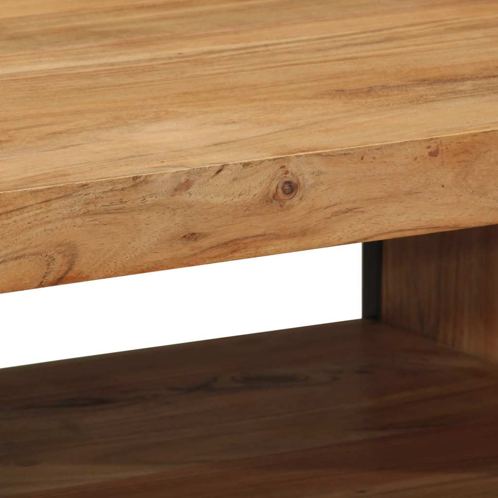 vidaXL Stolik kawowy 70x50x38 cm Drewno lite Akacja