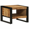 vidaXL Stolik kawowy 50x50x38 cm lite drewno surowe mango