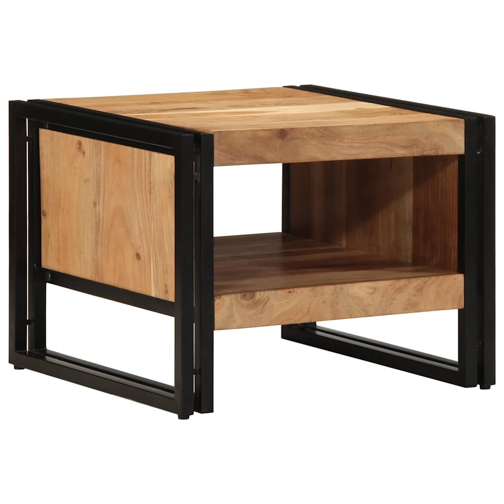 vidaXL Stolik kawowy 50x50x38 cm Drewno lite Akacja