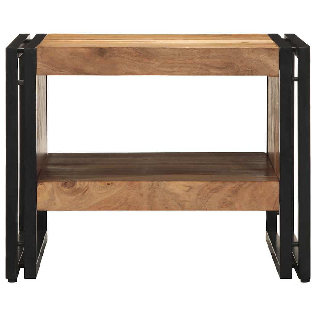 vidaXL Stolik kawowy 50x50x38 cm Drewno lite Akacja