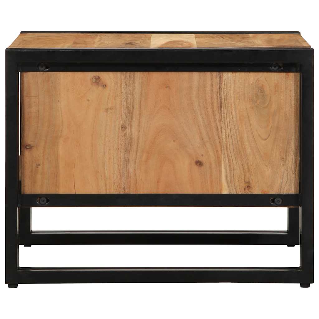 vidaXL Stolik kawowy 50x50x38 cm Drewno lite Akacja