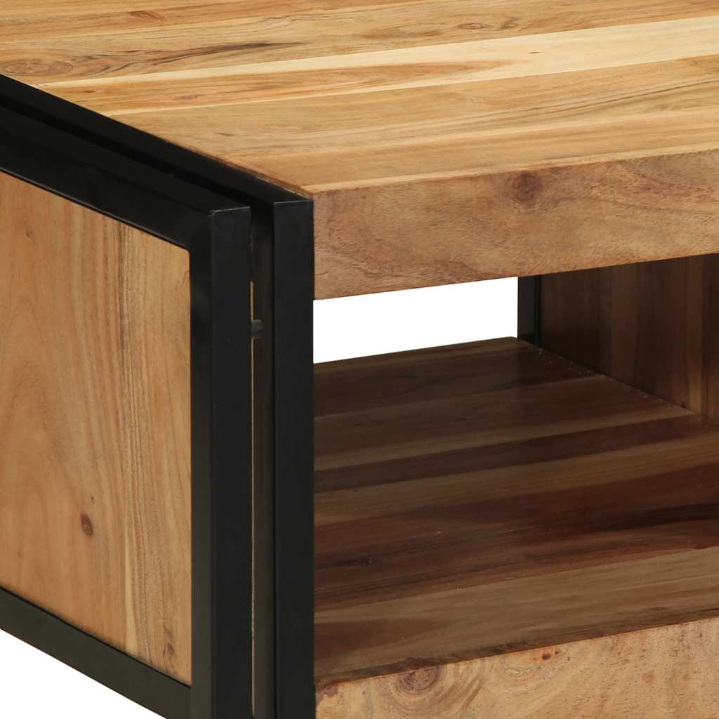 vidaXL Stolik kawowy 50x50x38 cm Drewno lite Akacja