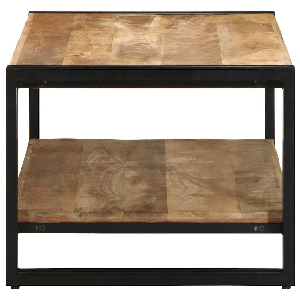 vidaXL Stolik kawowy 90x50x38 cm lite drewno surowe mango