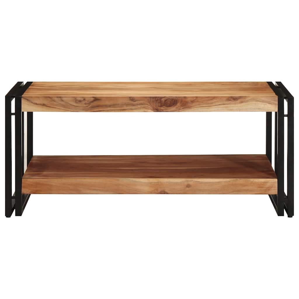 vidaXL Stolik kawowy 90x50x38 cm Drewno lite Akacja