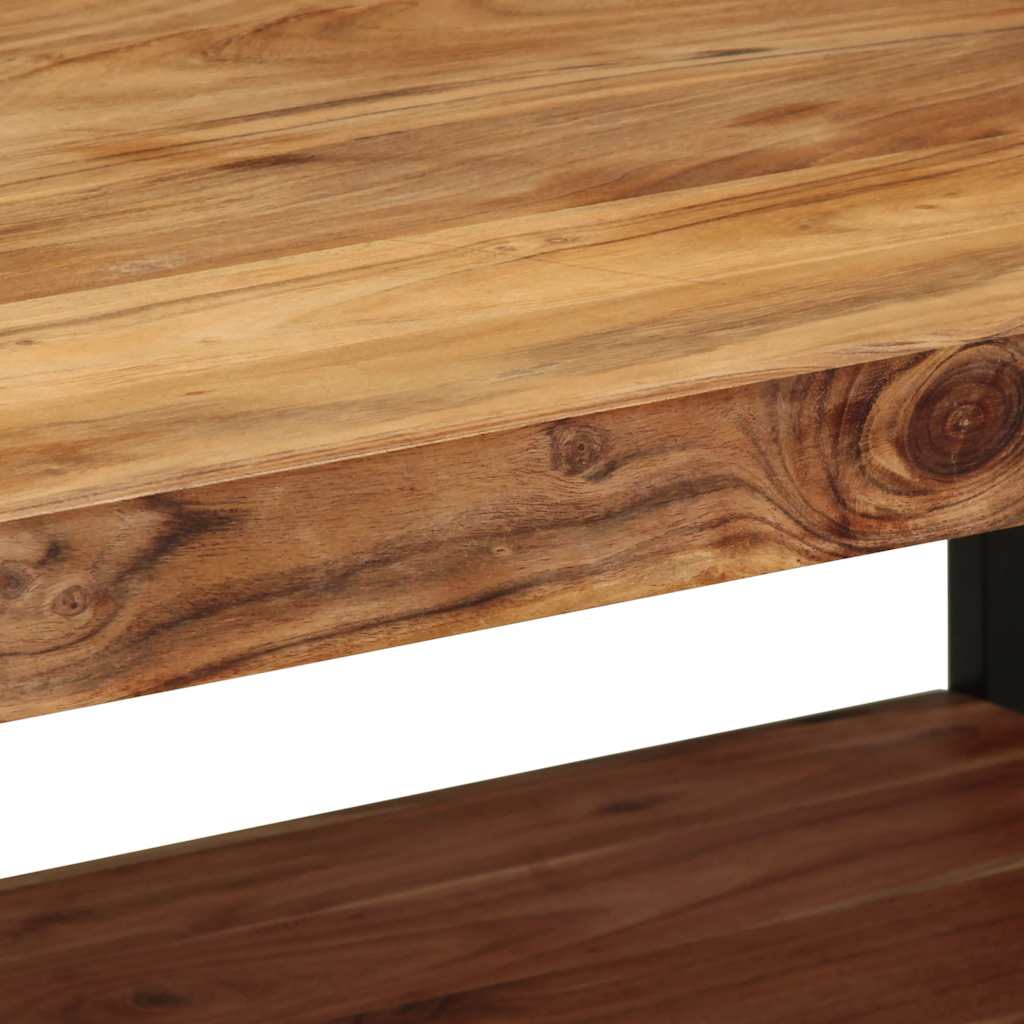 vidaXL Stolik kawowy 90x50x38 cm Drewno lite Akacja