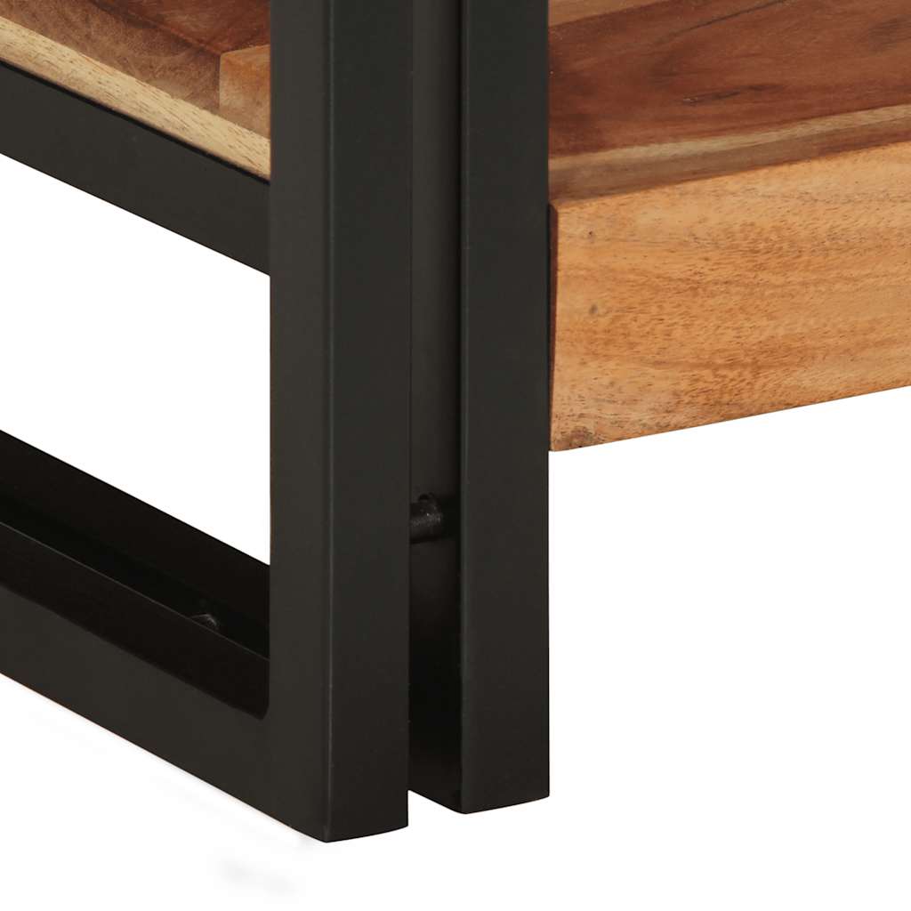 vidaXL Stolik kawowy 90x50x38 cm Drewno lite Akacja