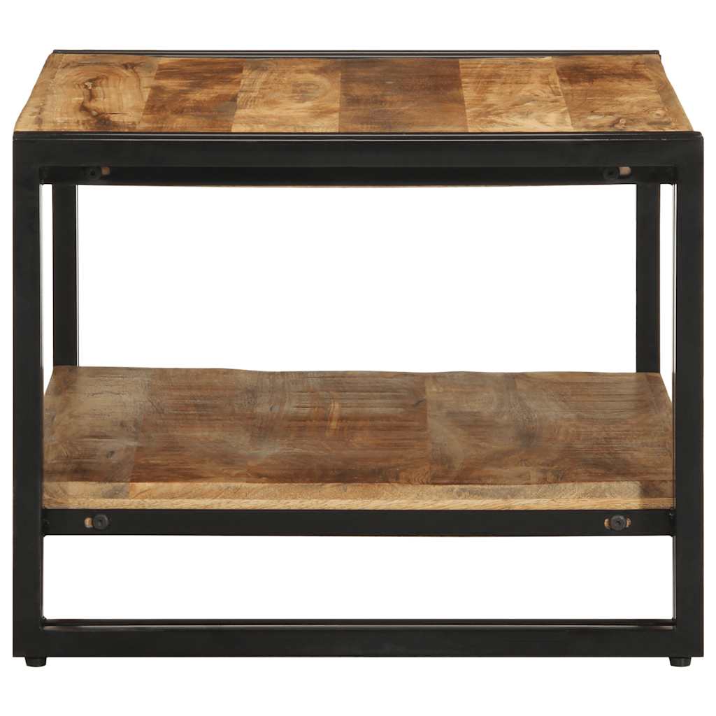 vidaXL Stolik kawowy 70x50x38 cm lite drewno surowe mango