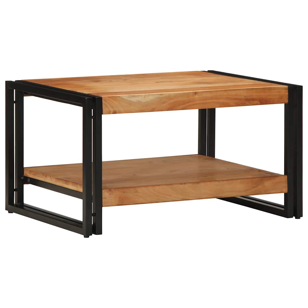 vidaXL Stolik kawowy 70x50x38 cm Drewno lite Akacja