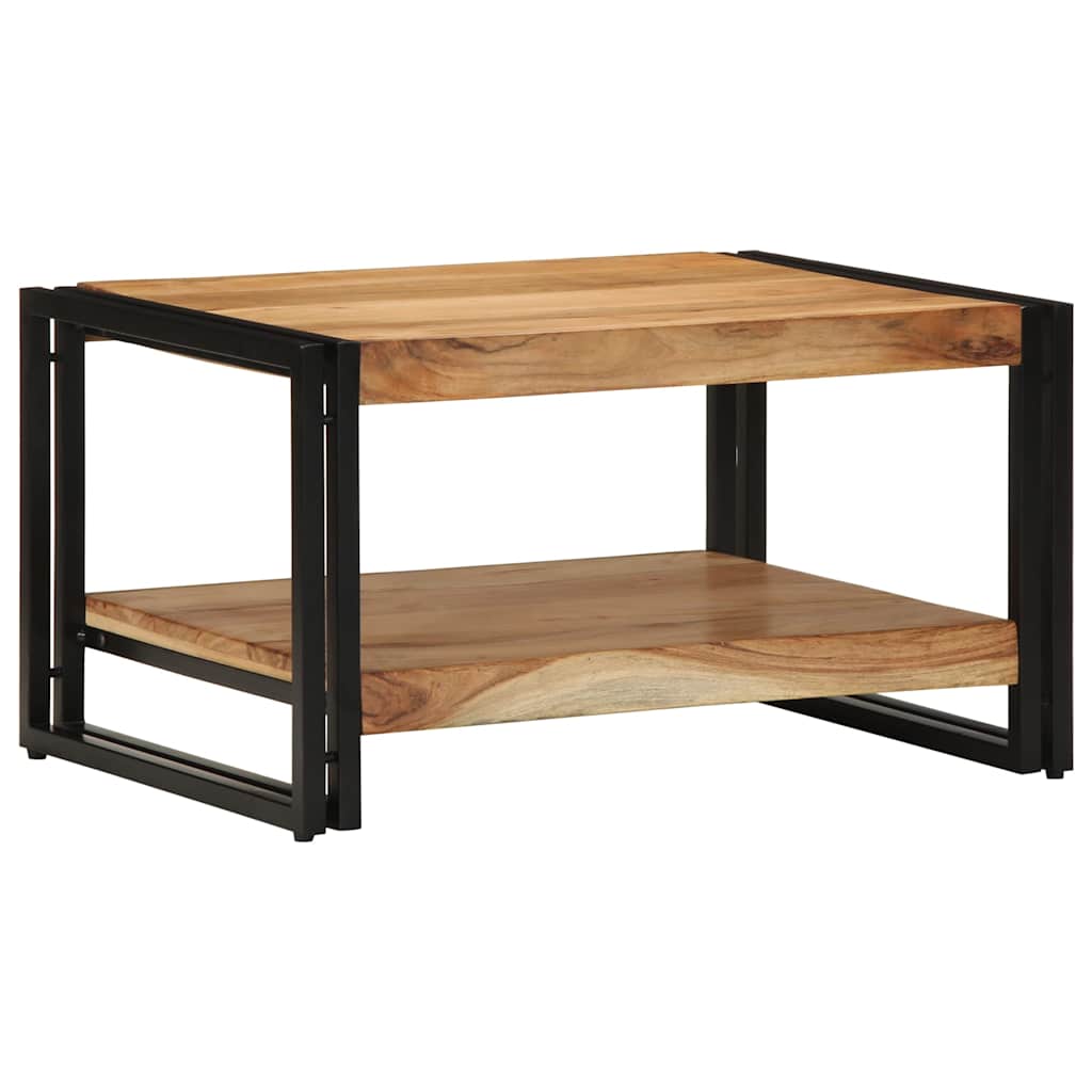 vidaXL Stolik kawowy 70x50x38 cm Drewno lite Akacja