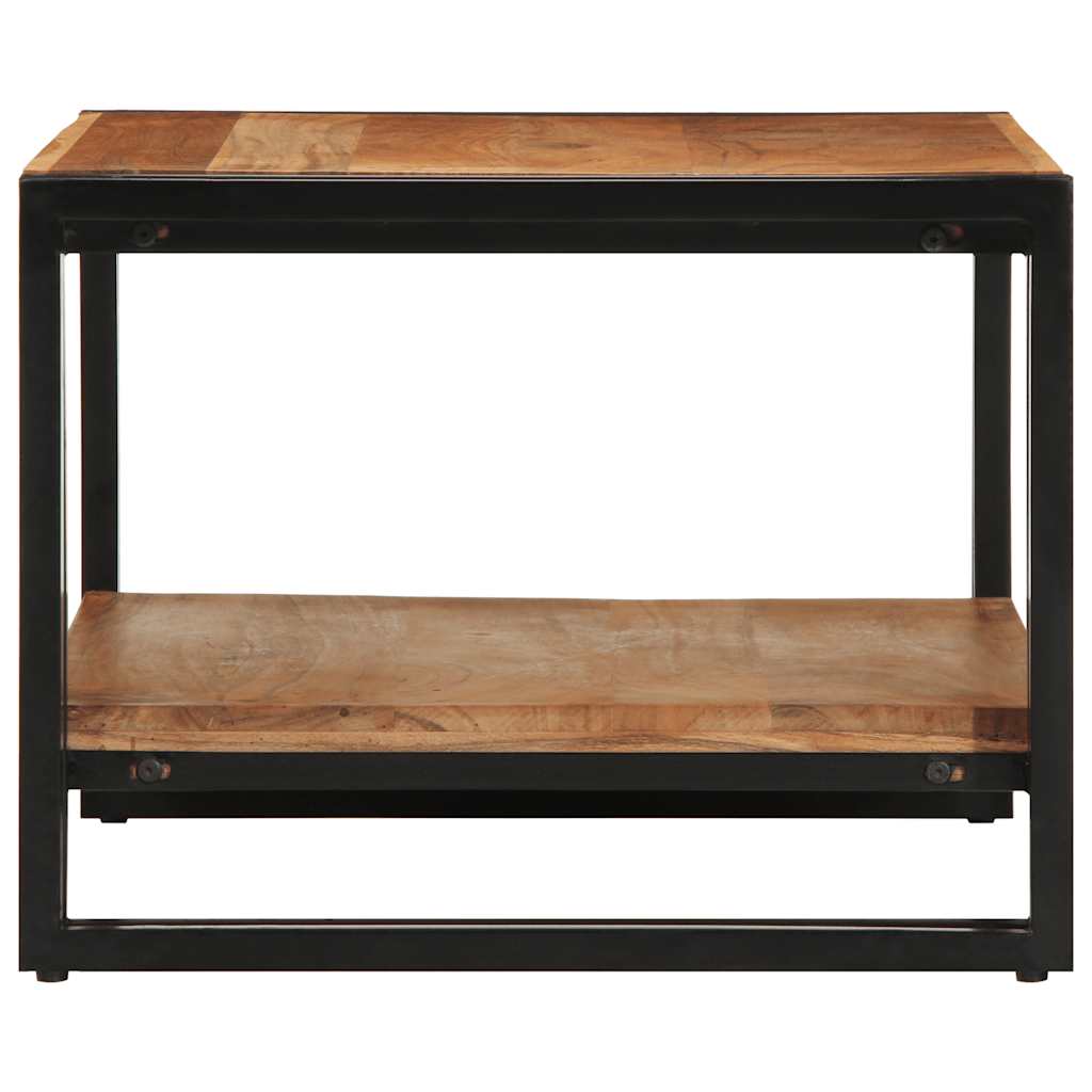 vidaXL Stolik kawowy 70x50x38 cm Drewno lite Akacja