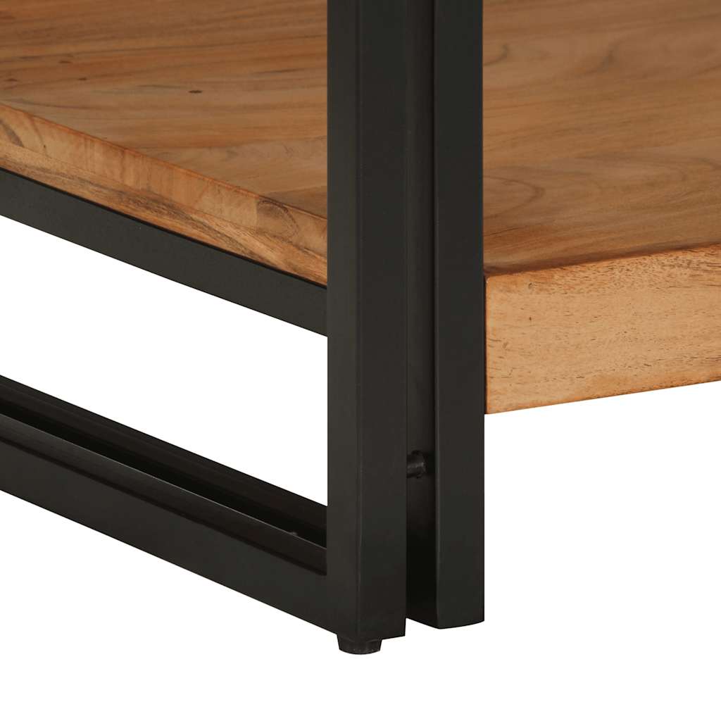 vidaXL Stolik kawowy 70x50x38 cm Drewno lite Akacja