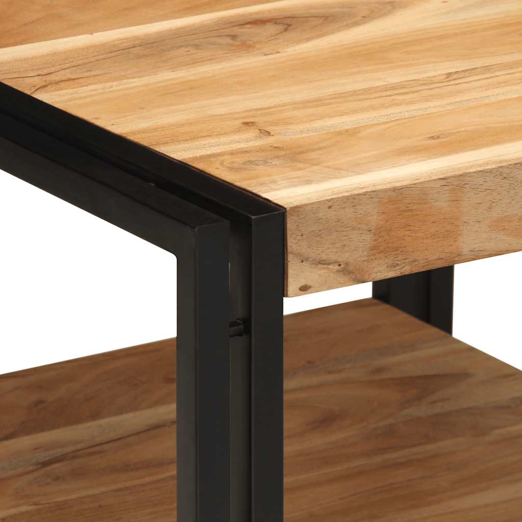 vidaXL Stolik kawowy 50x50x38 cm Drewno lite Akacja